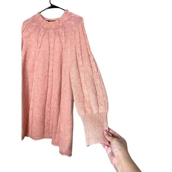 Soft Surroundings Pink Knit Sweater‎ Dress Size 1X - Picture 5 of 8